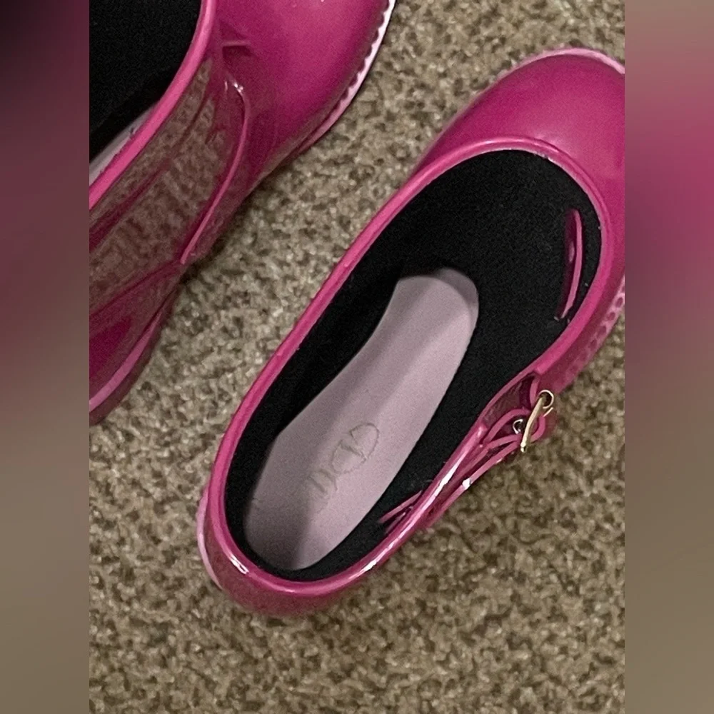 Valentino RED Rain Boots | Girls | Pink | Size 37 | Mid Calf